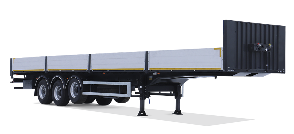 Бортовой полуприцеп с кониками Тонар B3-13/K | GoodTruck