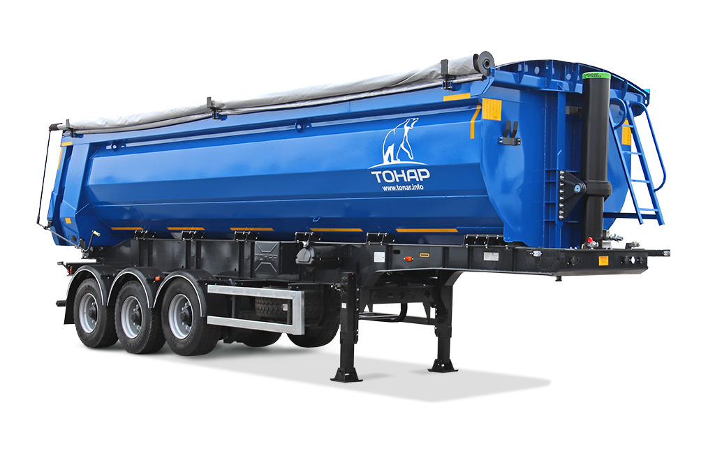 Полуприцеп с задней разгрузкой SH3-33 (33 куб.м) | GoodTruck