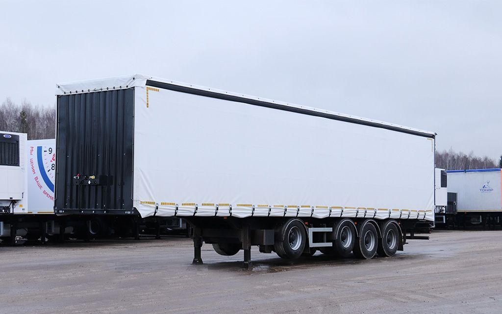 Тентованный полуприцеп Тонар T4-13V/VK (с разнесёнными осями) | GoodTruck