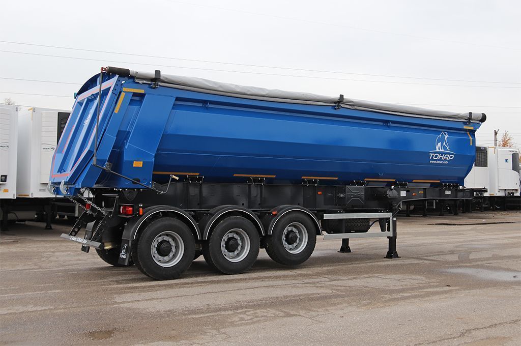 Полуприцеп с задней разгрузкой SH3-33 (33 куб.м) | GoodTruck