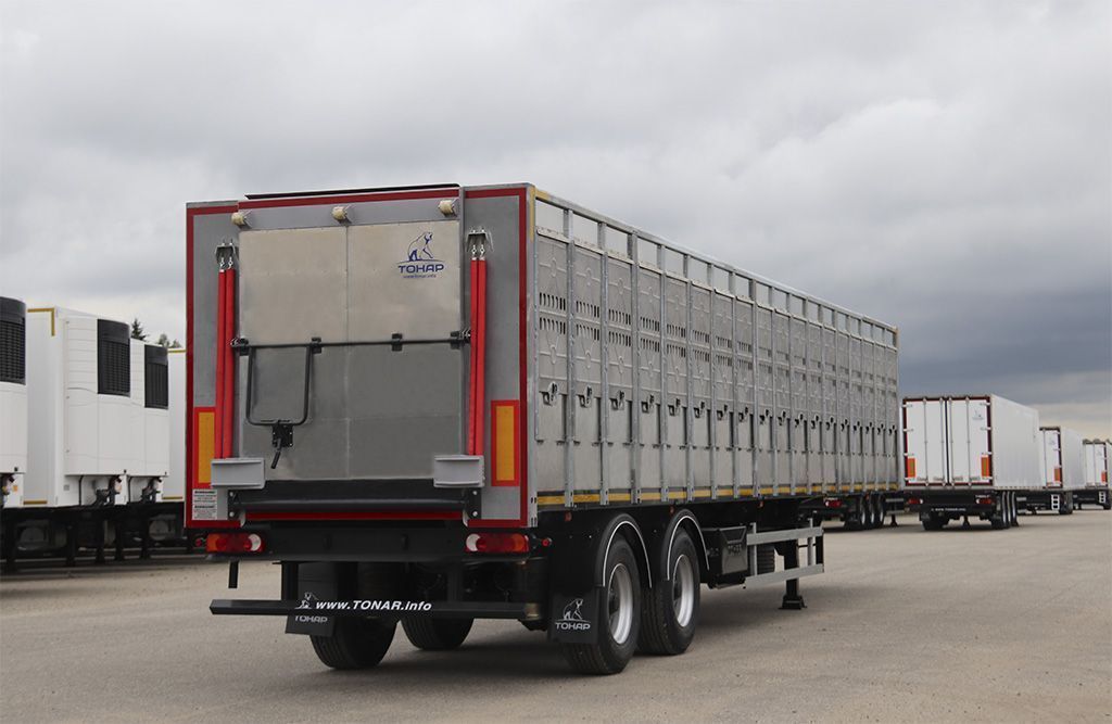 Полуприцеп для перевозки скота Тонар-98262 | GoodTruck