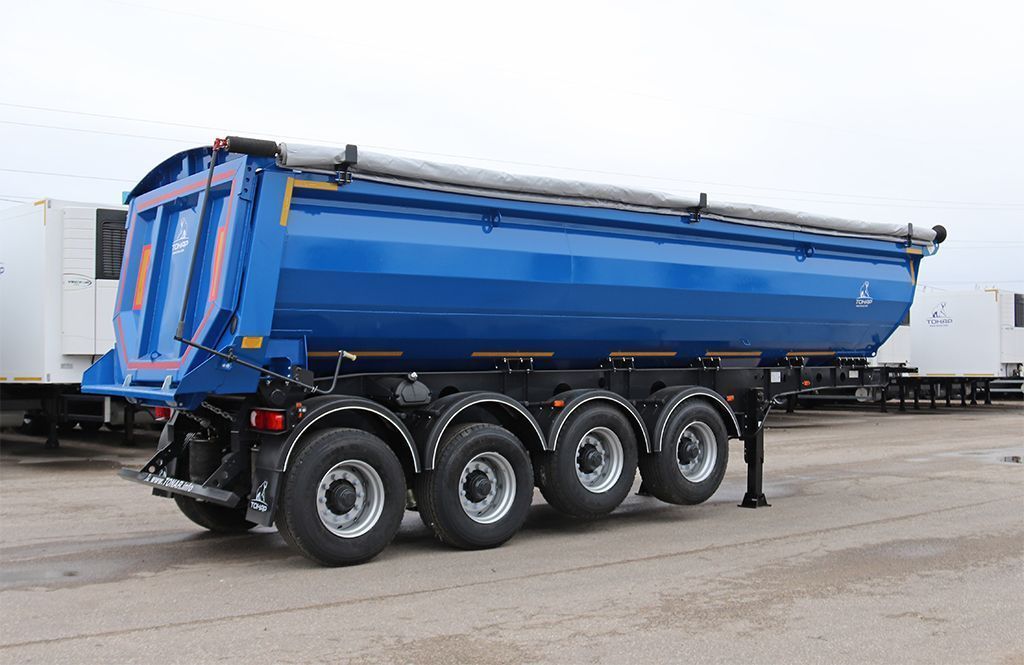 Полуприцеп с задней разгрузкой SL4-22/30 (22/30 куб.м) | GoodTruck