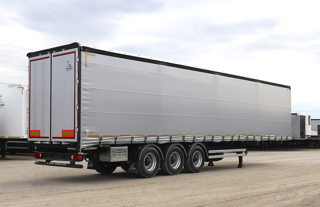 Тентованный полуприцеп Тонар T3-13/K (алюминиевые борта) | GoodTruck
