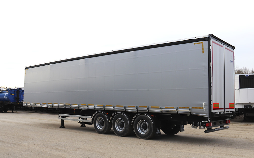 Тентованный полуприцеп Тонар T3-13/K (алюминиевые борта) | GoodTruck