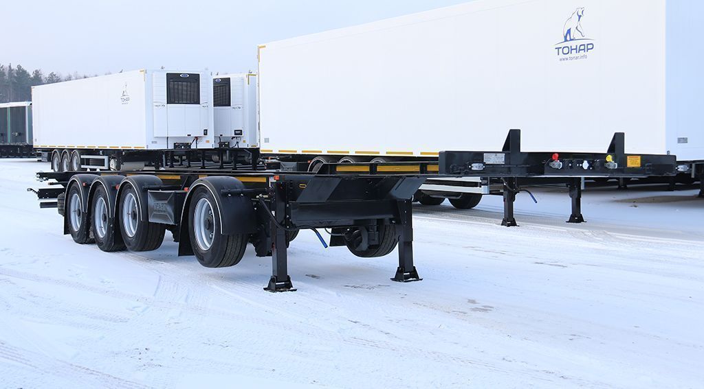 Полуприцеп-контейнеровоз Тонар К4-40 (вынесенная ось) ДОПОГ | GoodTruck