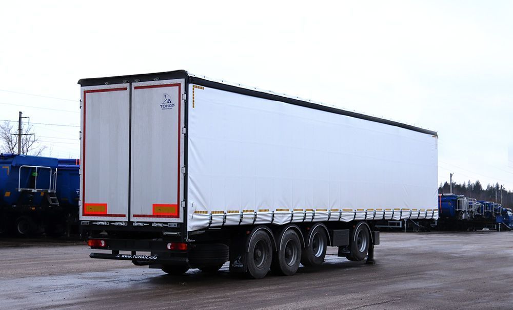 Тентованный полуприцеп Тонар T4-13V/VK (с разнесёнными осями) | GoodTruck