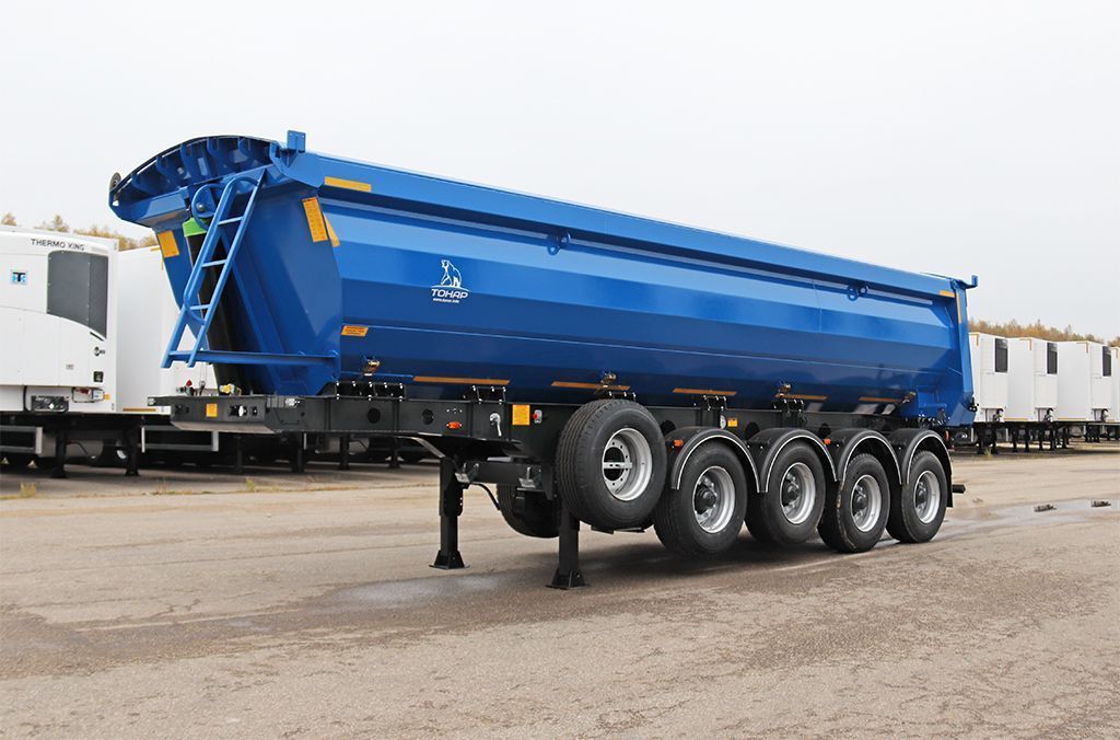 Полуприцеп с задней разгрузкой SL4-22/30 (22/30 куб.м) | GoodTruck